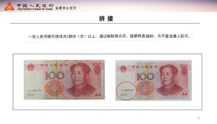 不宜流通人民币纸币行业标准(业内版)