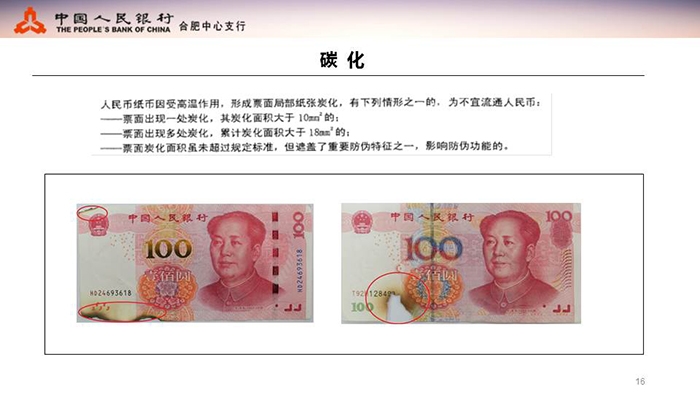 不宜流通人民币纸币行业标准(业内版)